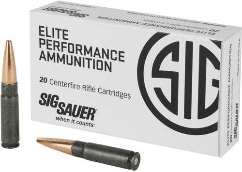 Sig Sauer Ammo Hunting Elite Copper Duty 300 AAC Blackout 120 Grain SBR Copper Solid 20 Rounds